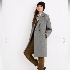 Madewell Herringbone Coat